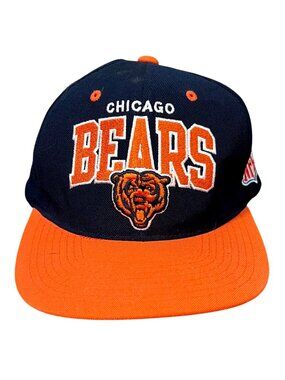 Chicago Bears Mitchell & Ness Vintage Collection Navy Snapback Hat, Unisex